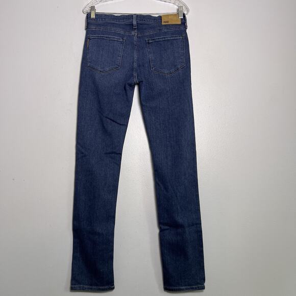 Paige Womens Lennox Jeans Sz 29 Slim Fit Denim Blue Stretch - Picture 9 of 12